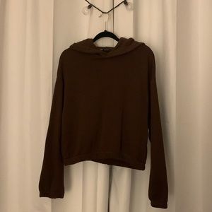 Zara brown hoodie. Only worn once!